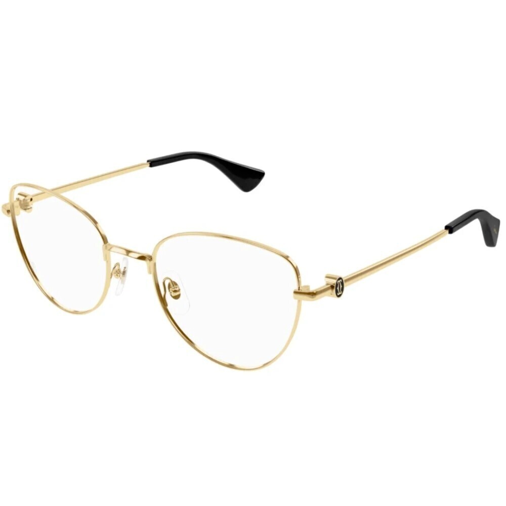 Cartier CT0490o-001 Eyeglasses Gold Metal